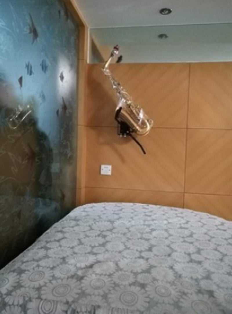 mkki Wall Mount Saxophone Hanger Stand use on Alto Saxophone,Tenor Saxophone,Saxophone hook - Image 2